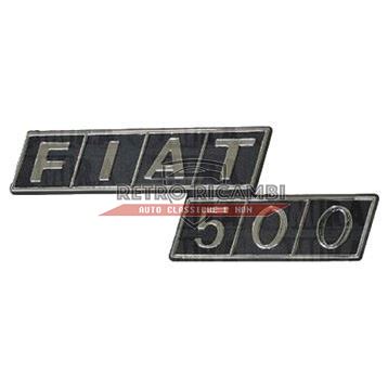 Scritta posteriore in plastica  FIAT 500